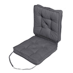 Cotton Travel Support Booster Cushion | 50cm x 50cm | Charcoal Grey