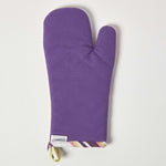 Osaka Purple Stripe Cotton Oven Glove