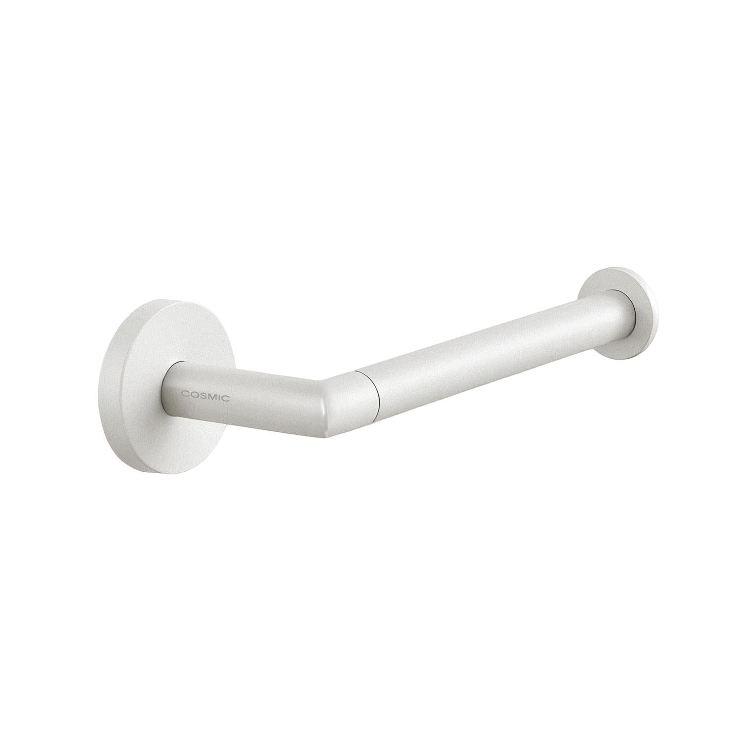 Toilet Roll Holder, Hidden Fixings, Start Collection | Matte White