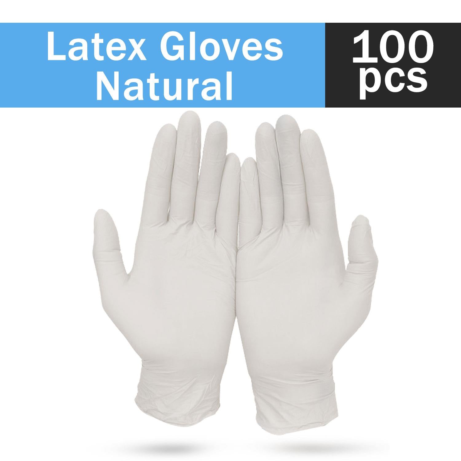 Kids Multipurpose Vinyl Gloves Clear Disposable Age 6-10 Childrens 100 Pack
