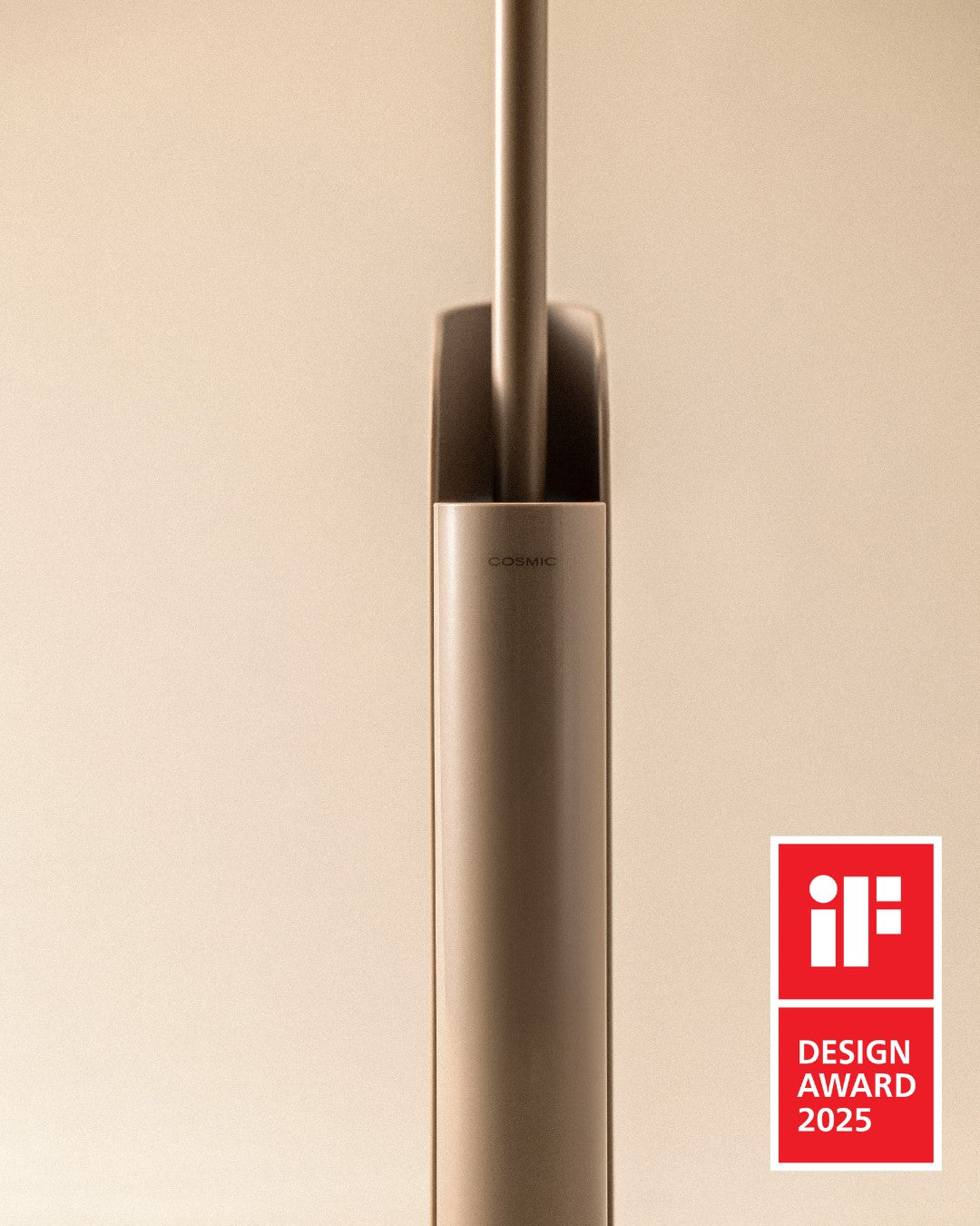 Silicone Toilet Brush, Floor Or Self-adhesive Slim Chrome Flat Collection