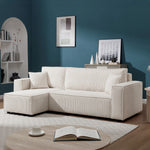 Hanna Reversible Corner Sofa With Sofa Bed | Corner | Cream