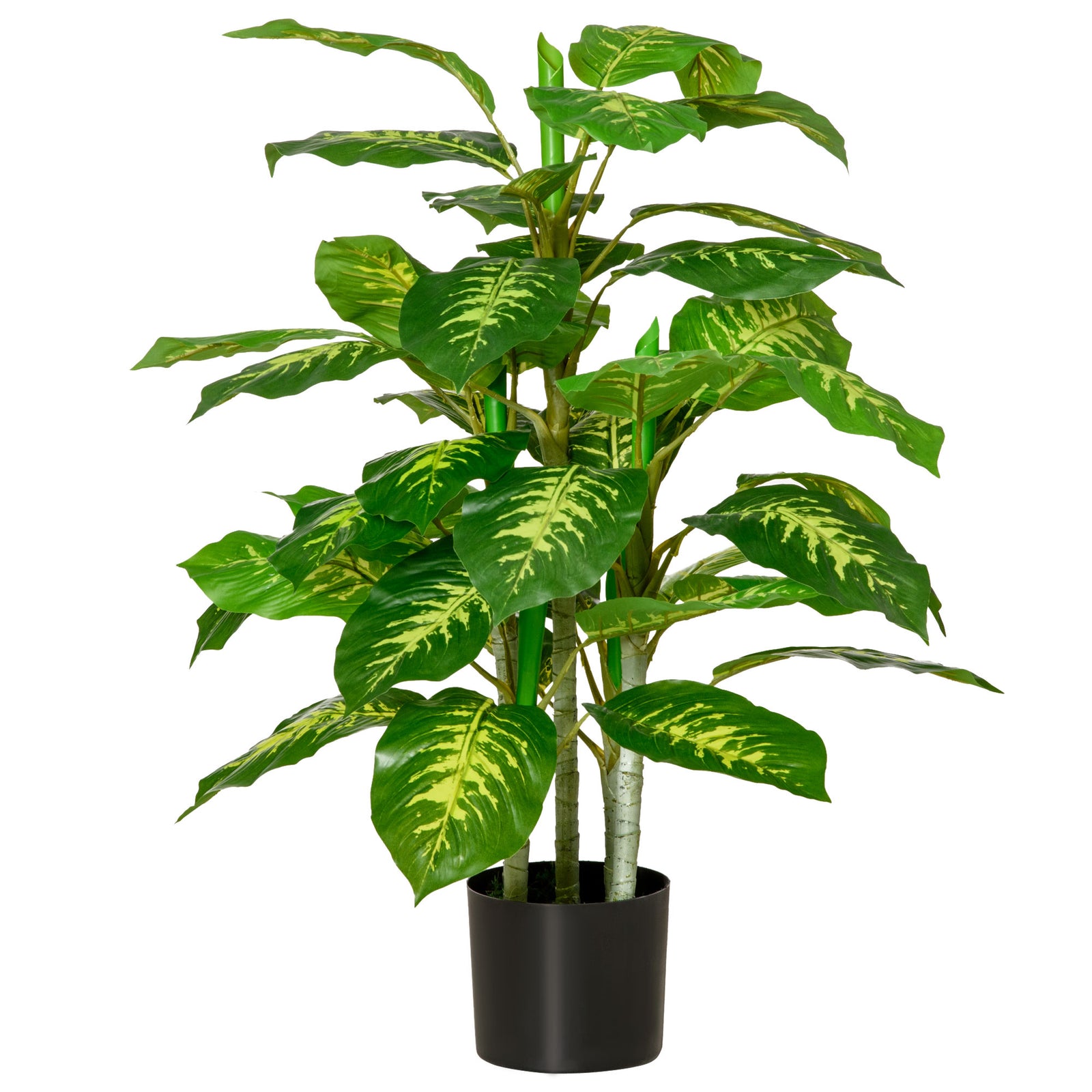 Artificial Evergreen Tree Fake Plant In Pot Decor | Small | Green