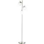 Modern Tree Floor Lamp With 3 Light Living Room Bedroom | One Size | Silver