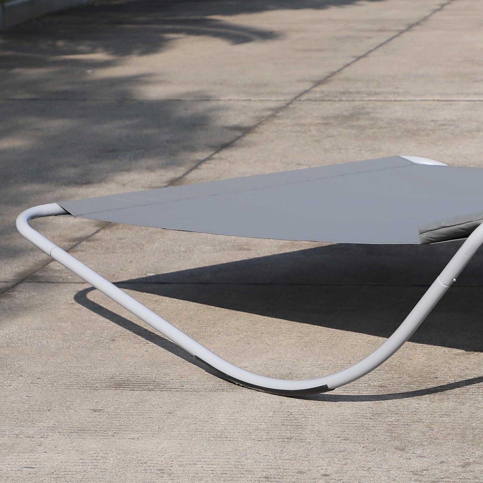 Double Sun Lounger Hammock Outsunny Rocking Swing