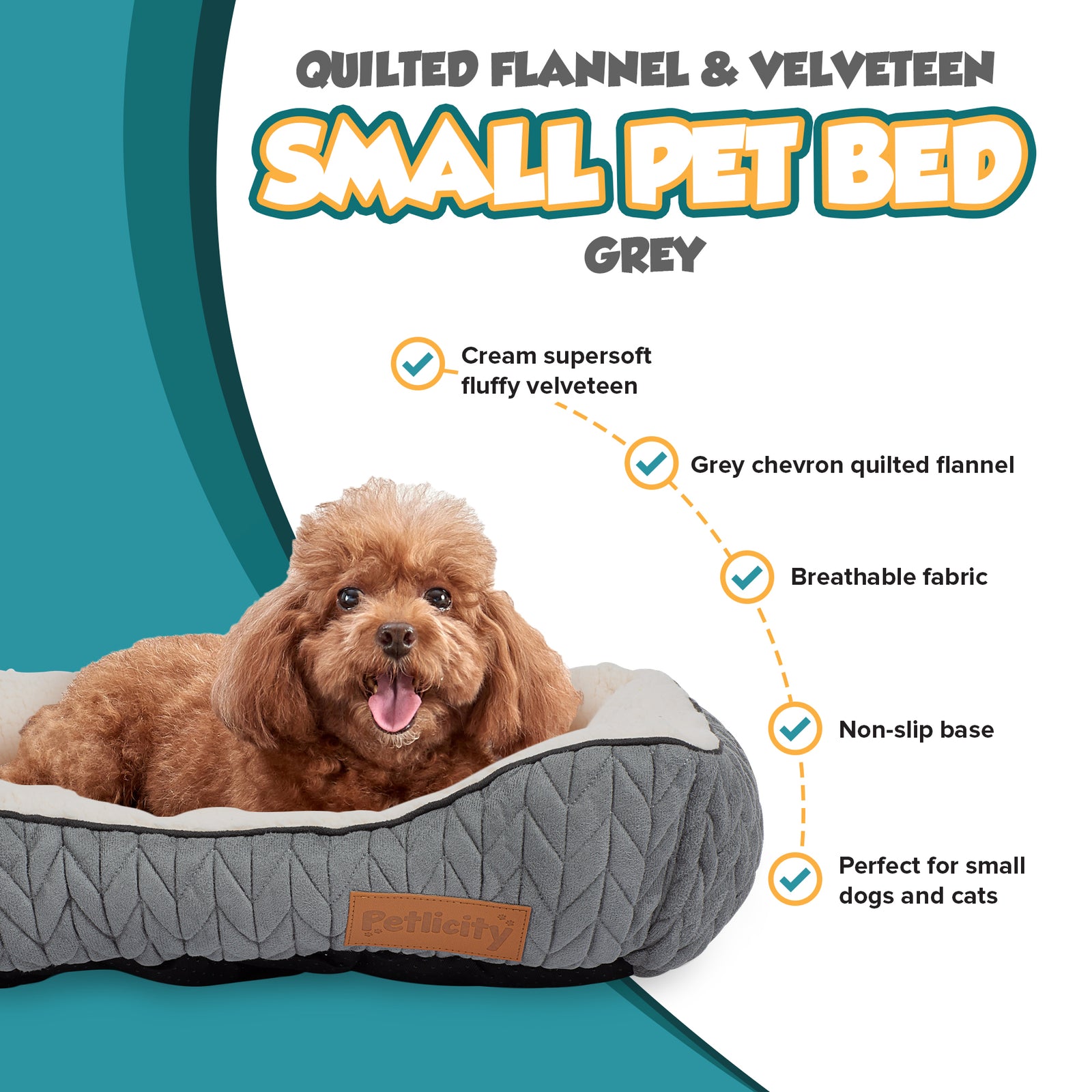 Deluxe Pet Bed - Small