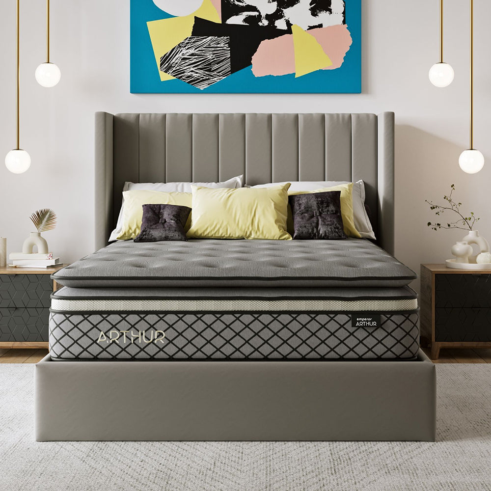 Emperor Arthur 5000 Hybrid Mattress | Double | Grey
