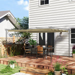Pergola Shade Cover Replacement Canopy For 3/4 X 3(m) Pergola | Large | Tan