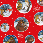 The Gruffalo Christmas 10 Sheets & 10 Tags Gift Wrap Official Product