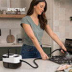Steam Cleaner Handheld 6 Settings With Tank 105°c Heat For Kitchen White | White