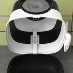 Foldable Cat Litter Tray W/ Lid, Deodorant, Scoop | Black