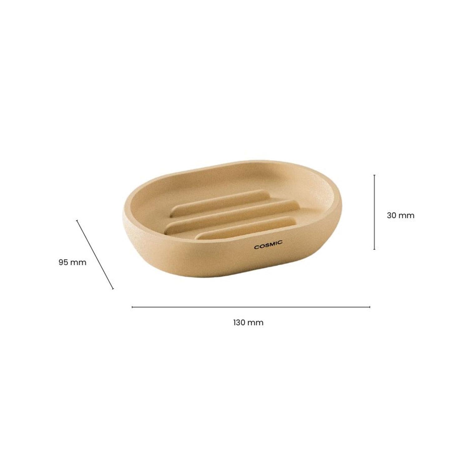Soap Dish Freestanding Beige Saona Collection
