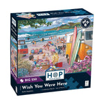 The House of Puzzles Wish You Were Here Big 250 Piece Jigsaw Puzzle