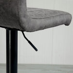 Barstools Set Of 2 Adjustable Height With Footrest