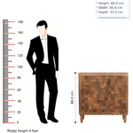 Marbella Cabinet, Mango Wood