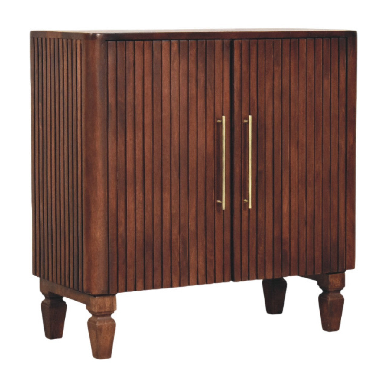 Cavallo Cabinet, 2 door with 2 Inside Shelves, Brown