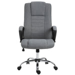 Swivel Chair Adjustable Height Linen