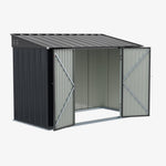 Breeins 10x5 FT Pent Roof Metal Garden Tool Storage Shed