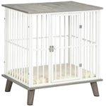 Dog Crate Furniture W/ Cushion, 64.5x48x70.5cm