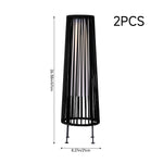 Breeins Solar Garden Floor Lights With Led Lighting