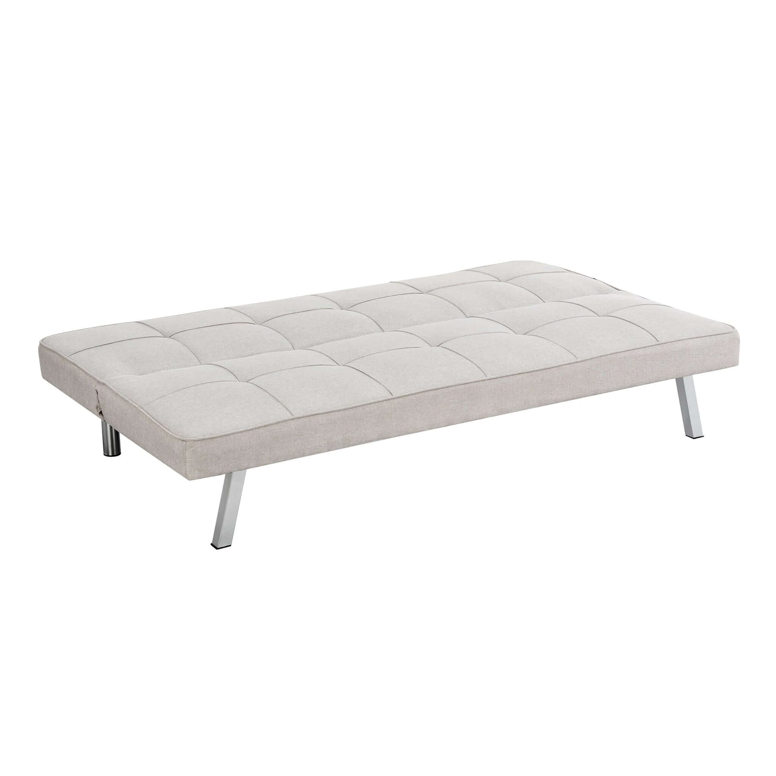 Click Clack Linen Blend Sofa Bed - 3 Seater | Cream