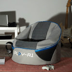 Play-r1 Alpha Junior Gaming Bean Bag Chair | Grey