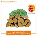 Steel Eco Multifuel Stove + Firewood Starter Kit | 5kw | Steel