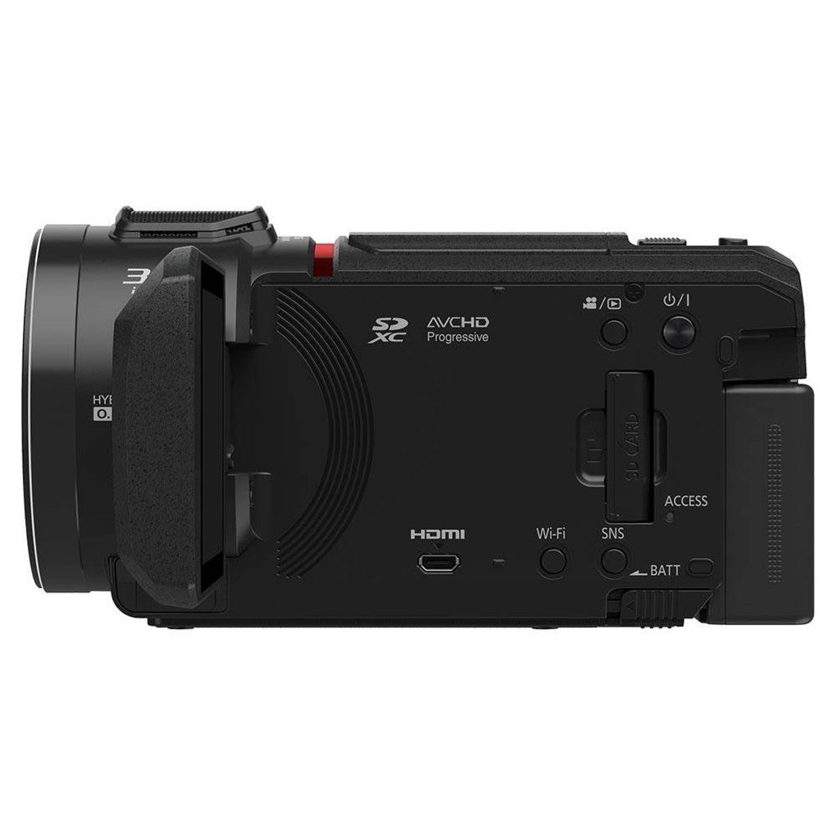 Hc-vx3e-k 4k Camcorder With 24x Zoom | Black