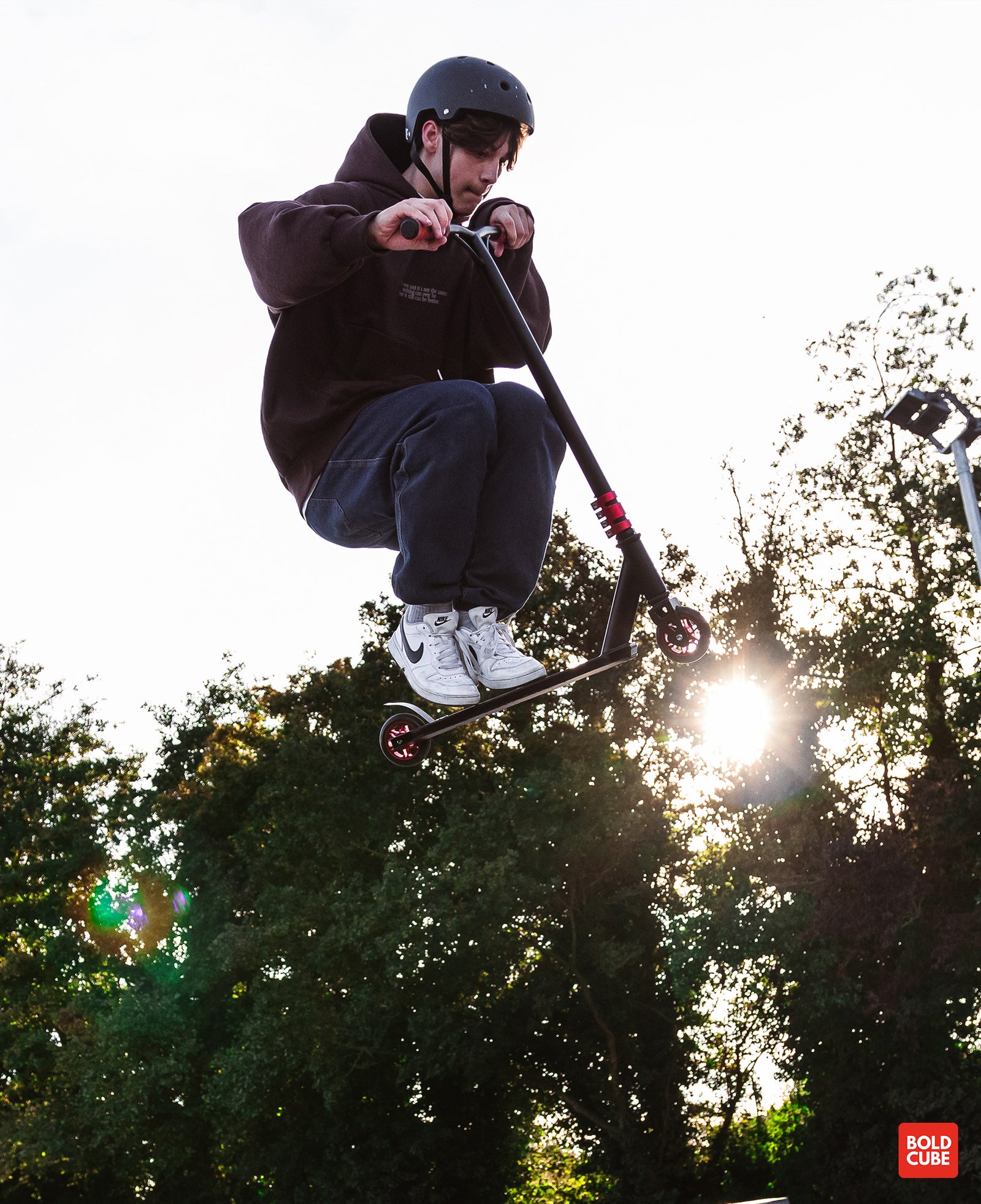 Deluxe Stunt Scooter | Navy Blue