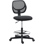 Tall Office Chair 360° Swivel Black