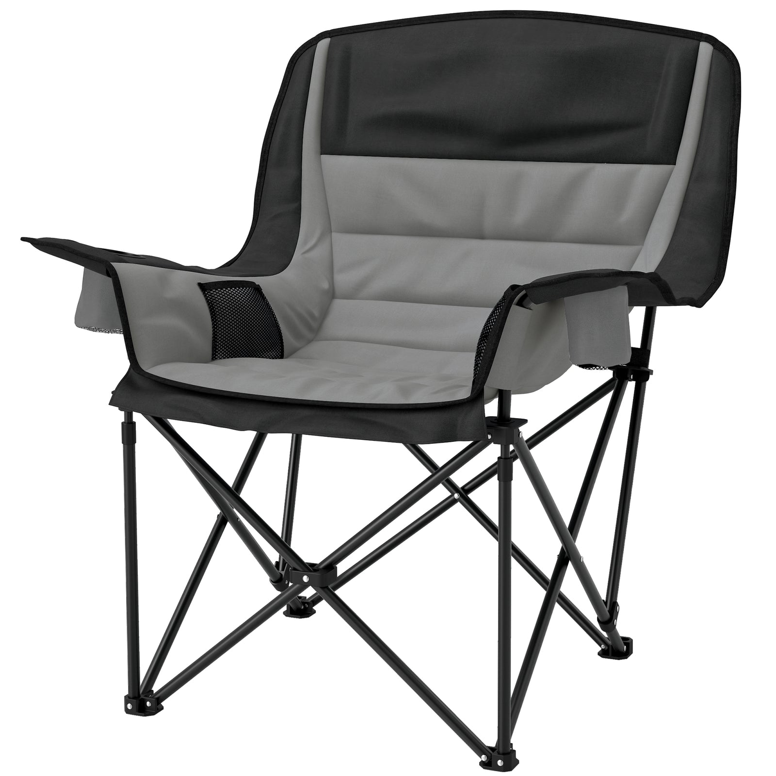 Folding Camping Chair, Grey