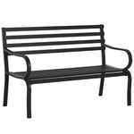 2 Seater Bench Outdoor Metal Loveseat