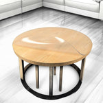 Pvc Round Table Protector Mat - Transparent | 120cm | Clear