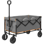 160l Festival Trolley, Heavy Duty With Tailgate | Gray