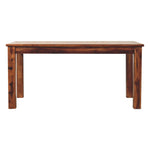 Solid Wood Tula Dining Table, Brown