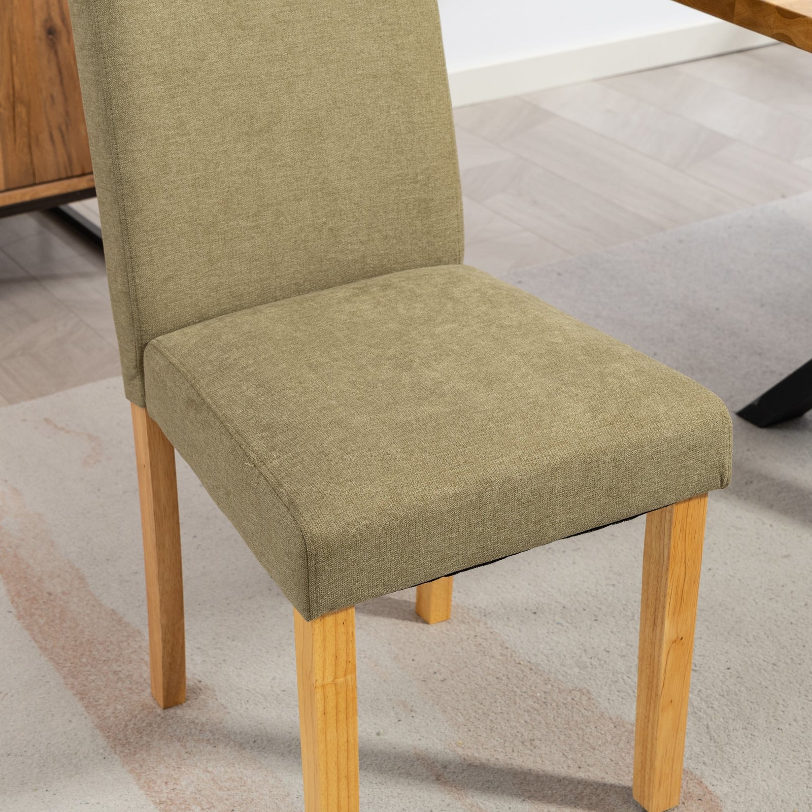 Almont Fabric Dining Chairs - Set Of 2 | Sage Green