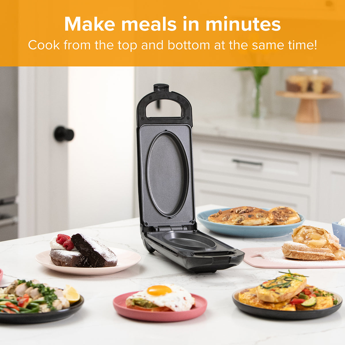 Drew&Cole 3-in-1 5 Minute CleverChef Deluxe | Black