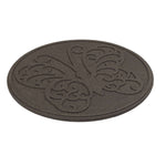 Recycled rubber Reversible Stepping Stone - Butterfly | Set of 4 | Brown
