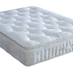 Signature Pillow Top 2000 Pocket Sprung Natural Mattress | Single | White