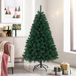 HOMCOM Artificial Christmas Tree With Hinged Design, 150cm Fir Tree