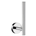 Wall Mounted Spare Toilet Roll Holder Non Rust Brass Core | Polished Chrome
