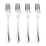 Cutlery 18/8 Stainless Steel Dinner Fork 4pc Set Alhambra | Set of 4 | Silver
