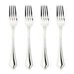 Cutlery 18/8 Stainless Steel Dinner Fork 4pc Set Alhambra | Set-of-4 | Silver