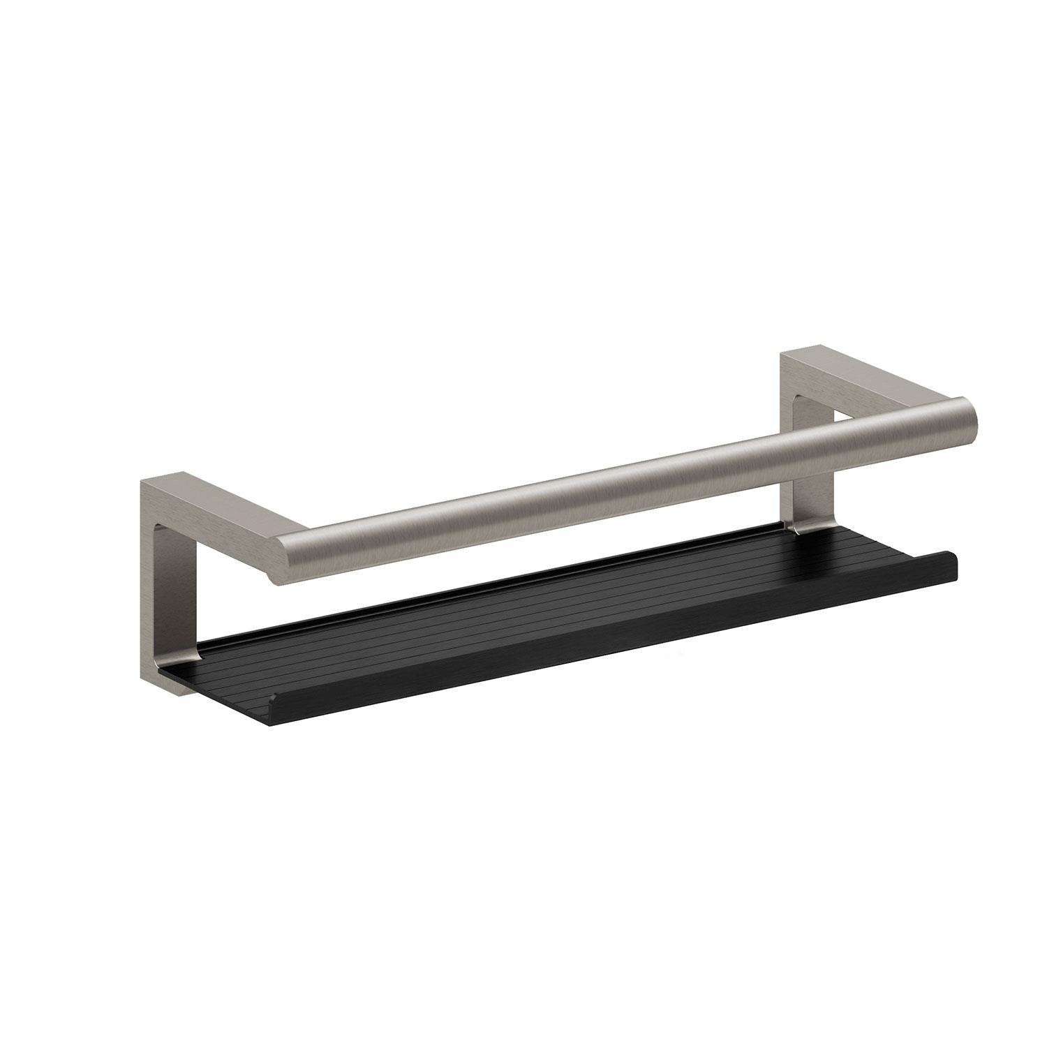 Bathroom Shelf, Organizer, Glass Wiper, Architect S+ Collection | Brushed Stainless Steel