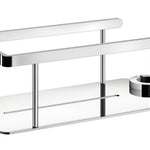 Shower Basket Soap Caddy Storage Shelf For Shower Riser Rail | Polished Chrome