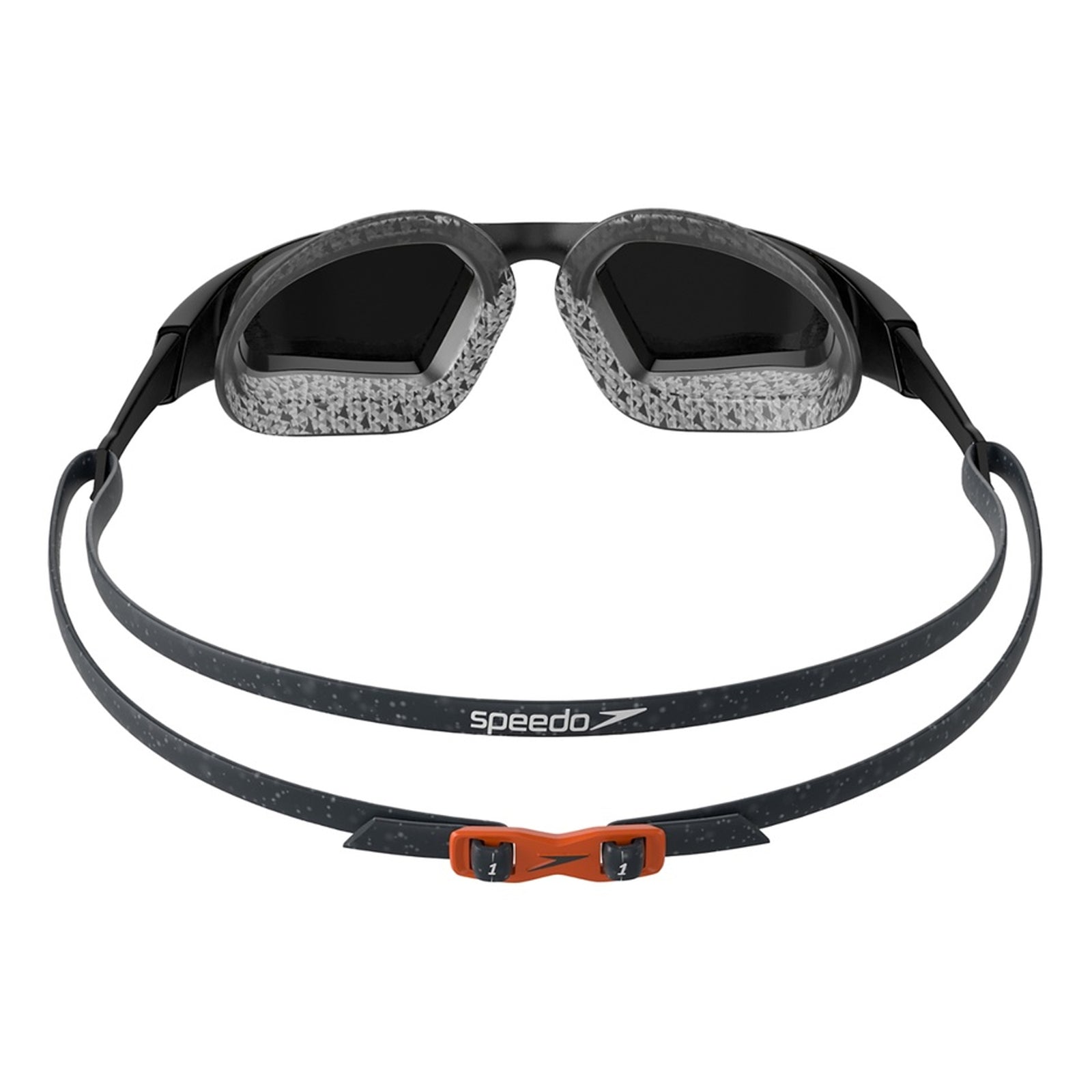 Unisex Adult Aquapulse Pro Mirror Swimming Goggles | One Size | Black