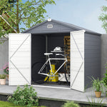 Garden Shed Tool Storage House With Lockable Door, Kit | Large