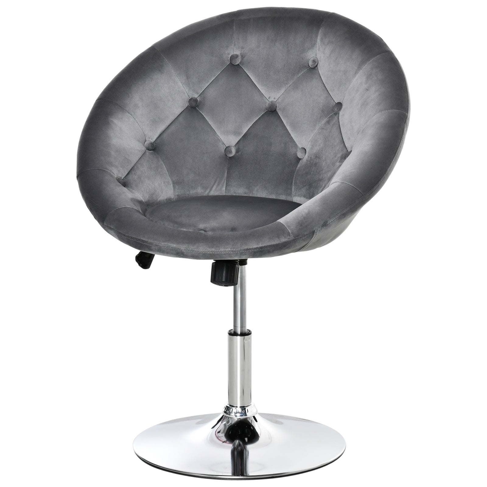 Swivel Dining Height Bar Stool Armless