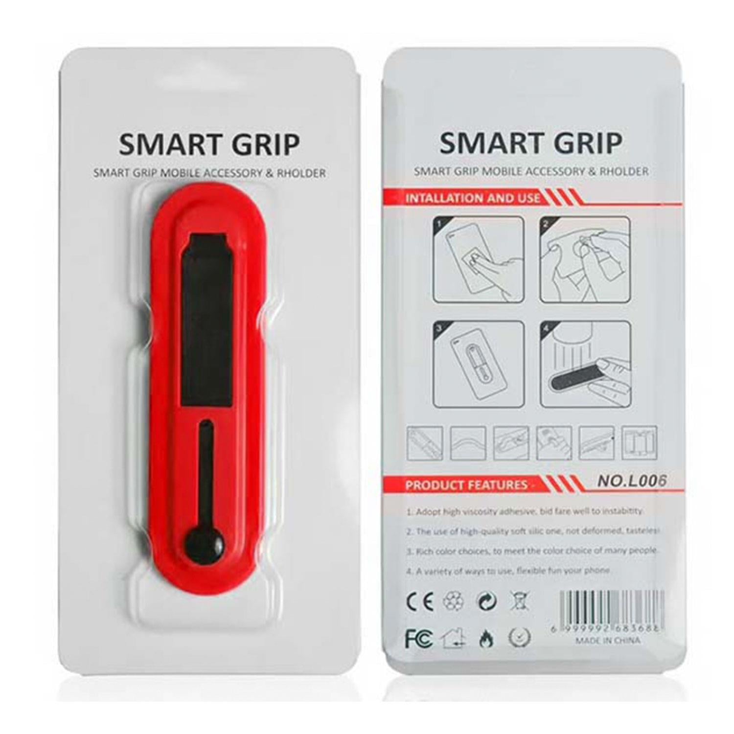 Universal Finger Grip Ring Band Smart Mobile Phone Holder | Red