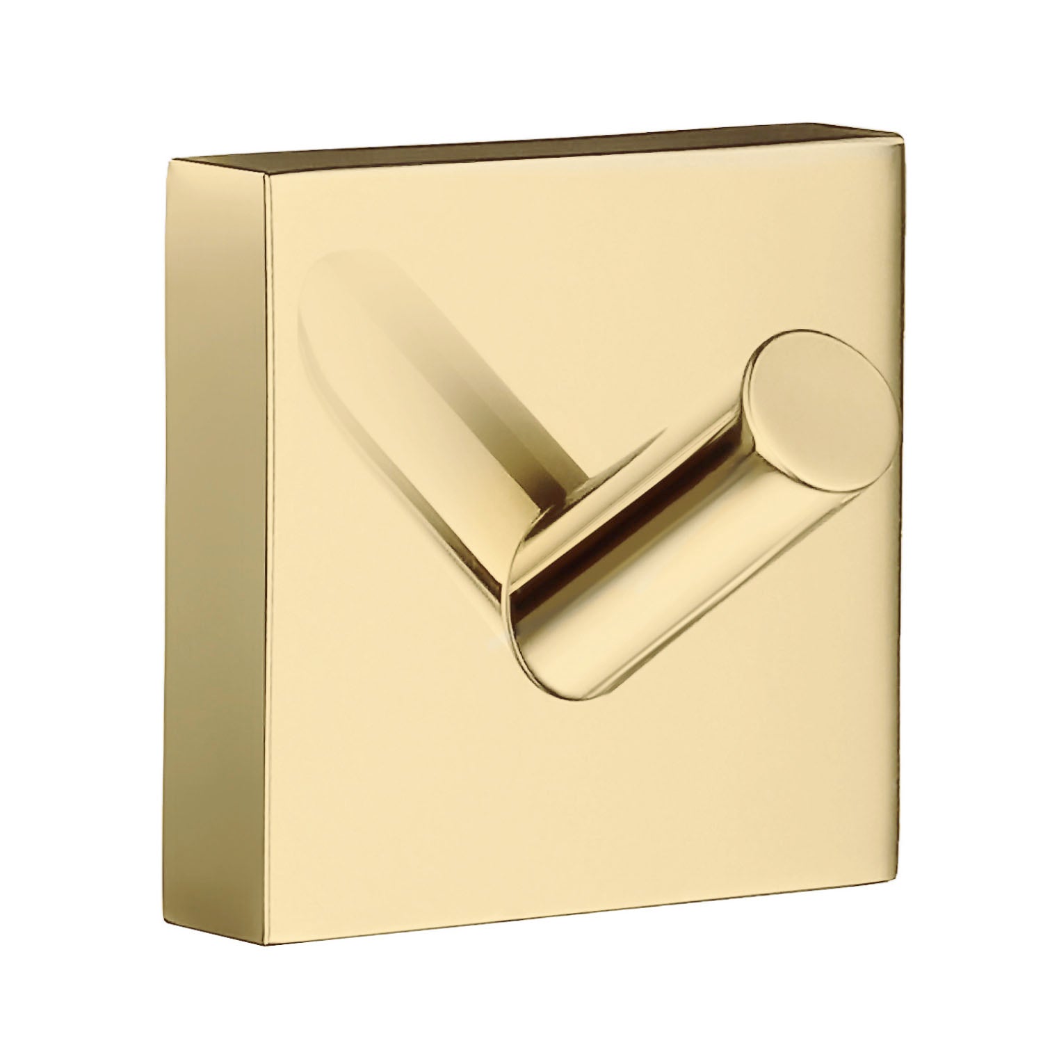Towel Hooks Wall Mounted Storage Non-rust Brass Core | Single | Polished Brass